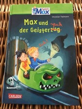 German Children’s Book Hard Cover "Max und der Gesiter(spuk)zug" Brand New