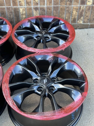 20" Dodge Durango RT Black wheels rims Factory OEM 2019 2020 set 4 2659 - Picture 4 of 7