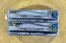 Megabass (Lot Of 2) Ito Vision OneTen (Matte Series) Suspending Jerkbaits, NWT!