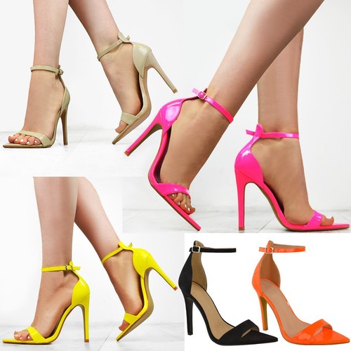 yellow peep toe sandals