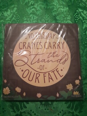 Owlcrate Six Crimson Cranes Origami Kit by Kim Ekdahl, Brand New