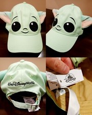 Disney Star Wars The Mandalorian Grogu Baby Yoda Lined Youth Cap Hat NEW