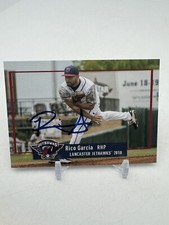 2018 Lancaster Rico Garcia RC Rookie Baltimore Orioles Hawaii Signed Auto