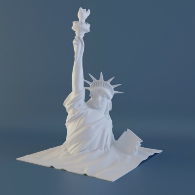 Figurine Kubrick Medicom – La Planète Des Singes, Statue De La Liberté, édition 2000, Neuve Sous Blister