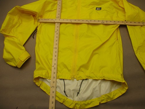 Giacca a vento REI taglia M uomo polsino regolabile full zip supporto colletto coulisse 412 - Foto 5 di 10