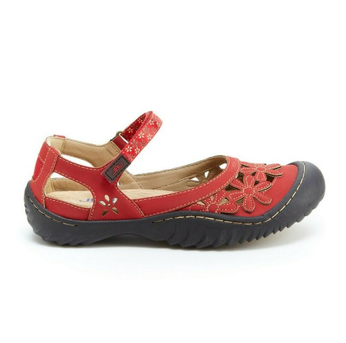 Womens Jambu Wildflower Flats Faux Leather Mary Jane Comfort Shoes NEW - Picture 3 of 23