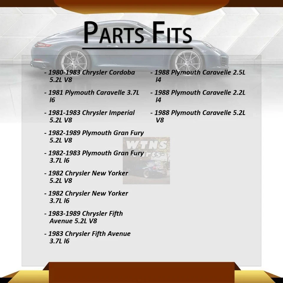 Monroe Front Rear Shock Absorber Set 4PCS For 1980 1981 1982 Chrysler Cordoba - Image 3 of 4