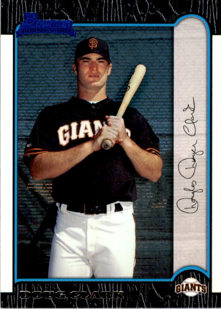 1999 Bowman Doug Clark Rookie San Francisco Giants #419 MLB