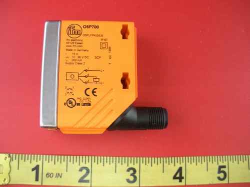Efector O5P700 Sensor Retro Reflective O5PLFPKG/US100 r: 15m 10-36vdc Nib New - Picture 3 of 6