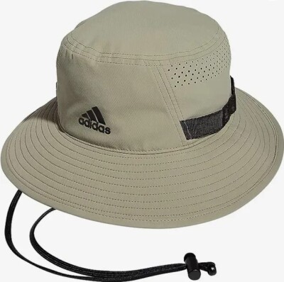 Adidas Men's Victory III Aeroready Bucket Hat Feather Grey/Black