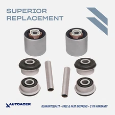AUTOACER - 4pc Front Lower Control Arm Bushing Kit for Jaguar S-Type V6 V8 99-08
