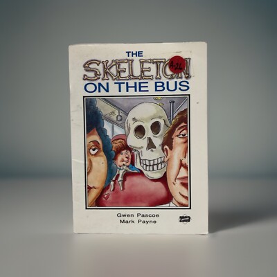 Vtg The Skeleton on the Bus Paperback Book PB Pascoe Exlibris Y2K 2000 Literacy