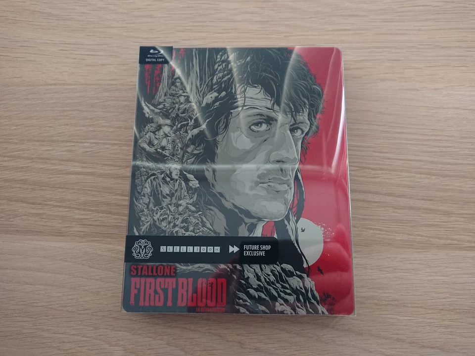First Blood Rambo Mondo X Blu-ray Steelbook | Ken Taylor Future Shop | LIKE NEW - image 2 of 4