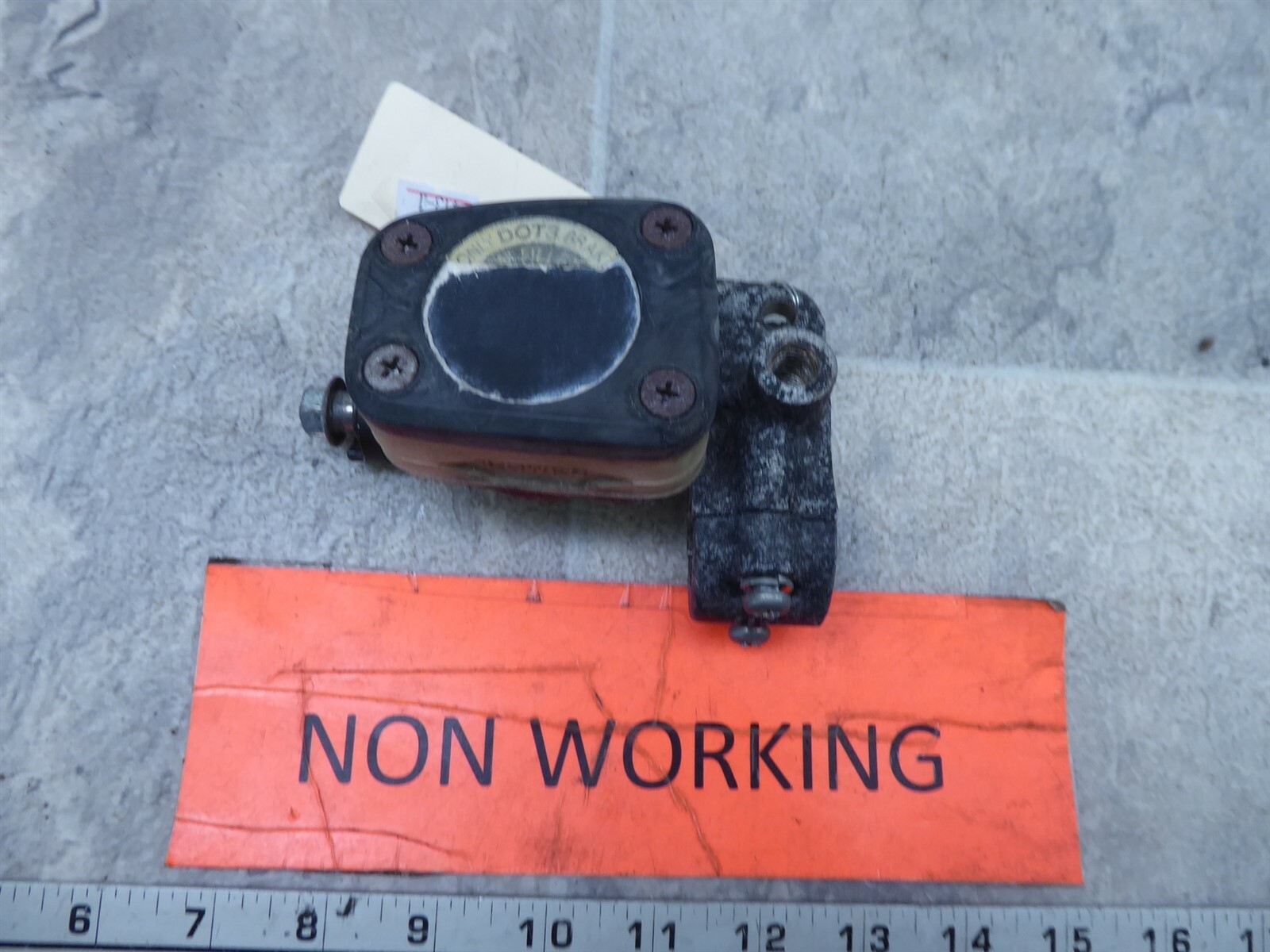 1977 Yamaha XS650 Y4131. front brake master cylinder for parts eBay