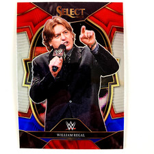 William Regal 2023 Panini Select WWE Red Blue Retail Parallel #99