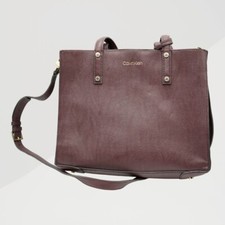 CALVIN KLEIN NOVITÀ TOTE #H7GAZ7KK RUM PREZZO AL DETTAGLIO CONSIGLIATO DAL PRODUTTORE $358