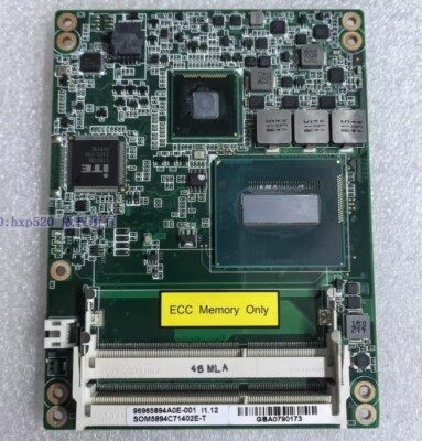 Advantech SOM-5894 REV.B1 SOM5894C71402E-T Industrial Motherboard