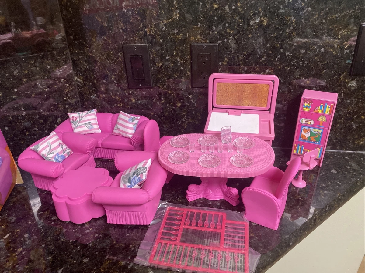 Barbie Collector Vintage Living Room Sala De Estar Nova Na Em Palmas De Monte Alto 19840258