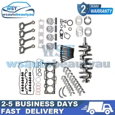 For 11-20 Hyundai Kia 2.4L Engine Rebuild Overhaul Kit Crankshaft Con Rods G4KJ
