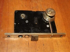 Refurbished Antique Russwin 01248 Push Button Mortise Cylinder Lock no Key R-31