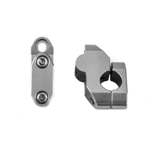 7/8" Handle Bar Clamp Extend Motorcycle General 22mm Handlebar Riser Back Mount - Picture 12 of 12