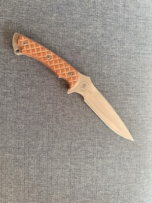 Spartan Blades Ares S30V Steel Fixed Blade ZrN Finish micarta scales 
