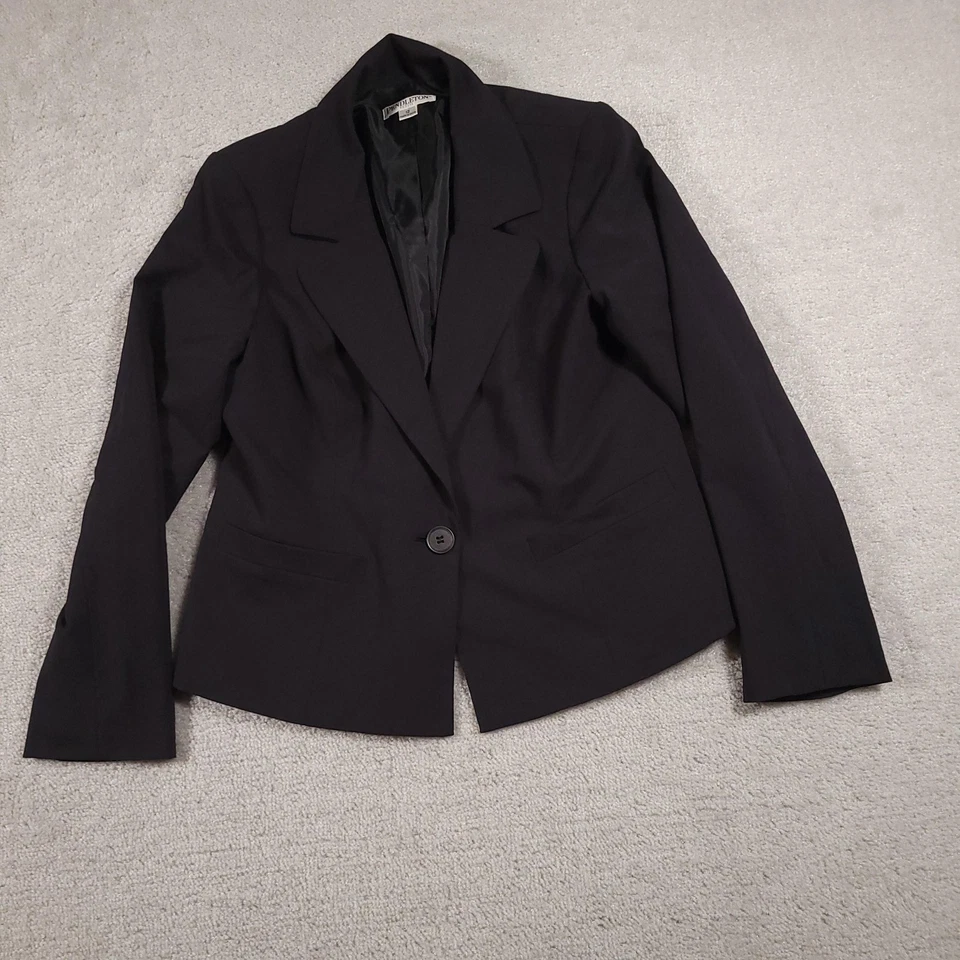 Pendleton Blazer Womens 12 Petite Stretch Suit Jacket Office Career Classic - Image 2 of 4