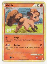 Vulpix 87 Pokemon Heart Gold Soul Silver 2007