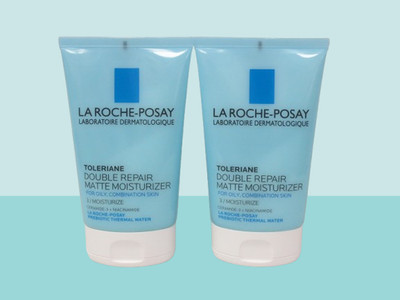 LA ROCHE POSAY TOLERIANE DOUBLE REPAIR MATTE MOISTURIZER 3.38 OZ EXP: 2028 2PCS