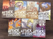 Attack on Titan - COLOSSAL EDITION Oversized #1-7 Complete Set English See Desc.