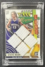 STEVE NASH 2022 Jersey Fusion QUAD Game Used 2010-11 Jersey Numbered 38/50 🔥🔥