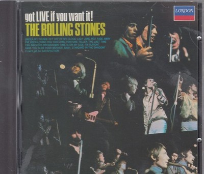 THE ROLLING STONES ''Got Live If You Want It!'' CD-Album