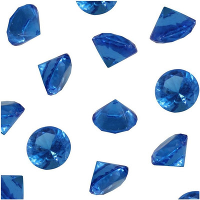Royal Acrylic Diamond Vase Fillers 1 Pound - 240 Pcs 3/4 Inch Wedding Party  Ban