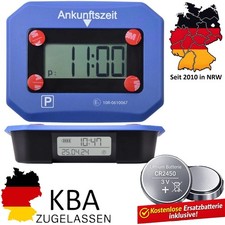 Digitale Parkuhr elektronische Parkscheibe automatisch elektrisch mit Zulassung