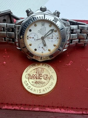 1985 Omega Seamaster Professional Chronometer Chronograph 300M Steel 41mm Box