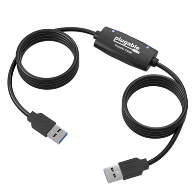 USB Transfer Cable, Unlimited Use, Transfer Data between 2 Windows Pc'S, Compati