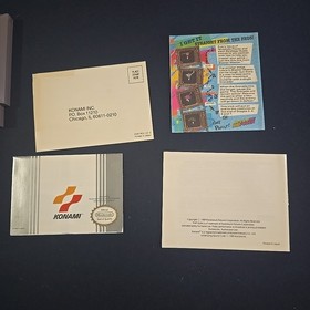 Top Gun: The Second Mission (Nintendo Nes 1989) Insertos manuales completos Rev A