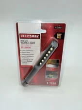 Craftsman Mini LED Work Light Magnetic Base 60 Lumens Pocket Size 3473960 RED