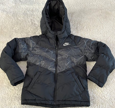 Nike Sportswear Big Kids Jacket Sz S Black Casual Preppy School Sports Basketbal