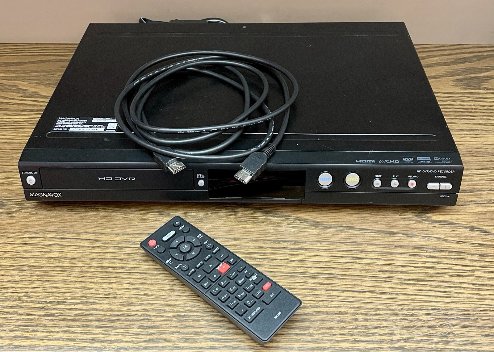 500gb Hdd Digital Tuner W/remote Tested
