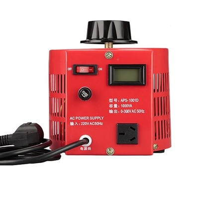 1000W 4A Phase Voltage Regulator Variable Transformer Max AC 0-300 Volt