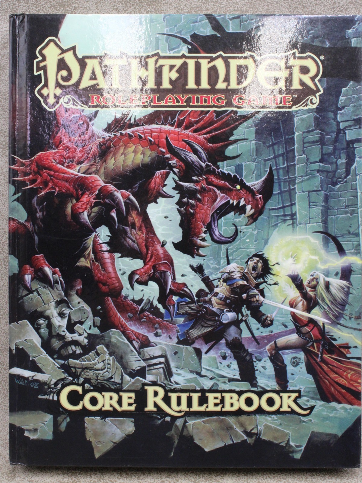 Pathfinder Roleplaying Game CORE RULEBOOK HB Paizo Publishing 29411