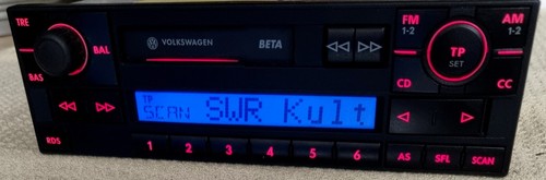 Original VW Autoradio "BETA 5" Grundig Kassettenradio mit RDS - Bild 14 von 23