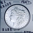1921 D MORGAN SILVER DOLLAR HI GRADE GENUINE U.S. MINT RARE COIN 8746