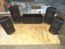 Sony SS-TSB122 Surround  Speaker system all 5 pcs. with wires.works great