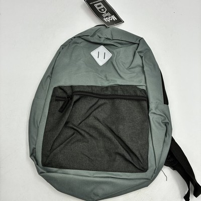 Moda West Kids Backpack School Bag Gray Black Durable Pockets Adjustable