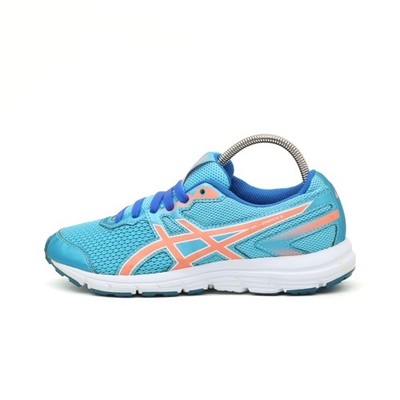ASICS Damen Gel Zaraca 5 Sneaker EU 36 Blau/Pink C635N   Atmungsaktiv, ämpfend