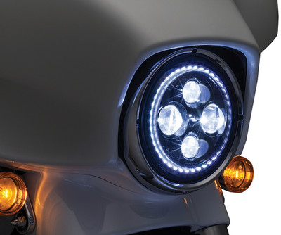 Kuryakyn 2460 Orbit Vision 7inch Led Headlight