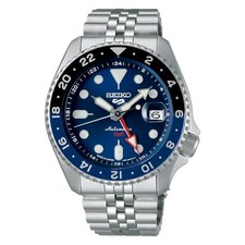 SEIKO 5 Sports GMT SBSC003 Blue Dial SKX Automatic Watch Japan New Y863777