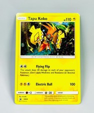 Pokemon Tapu Koko SM30 HOLO RARA SUN & MOON PROMO TCG QUASI NUOVA CARTA